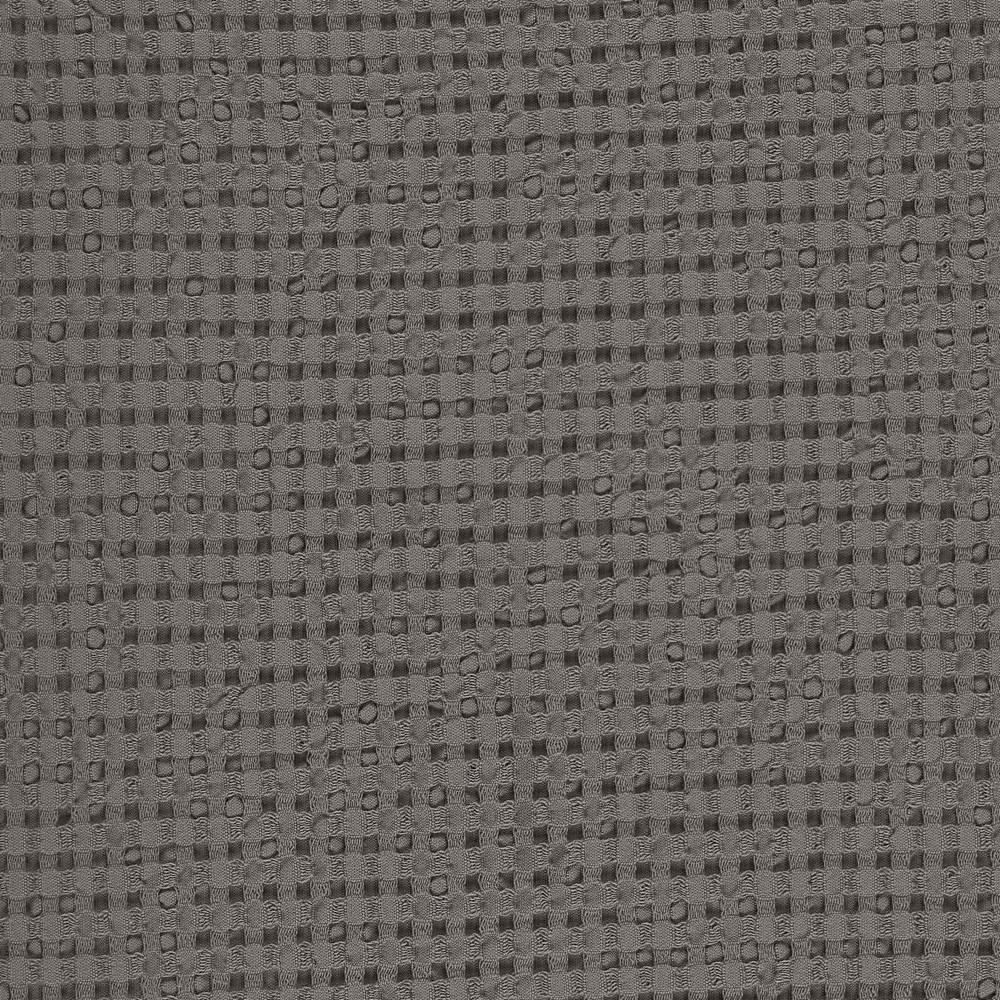 Pousada Waffle Bathroom Towels 940 by Designer Abyss & Habidecor in Athmosphere Grey